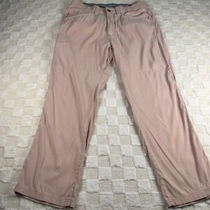 Orvis Mens Pants 32x30 Pink Outdoor Hiking‎ Casual Everyday Comfort Wear